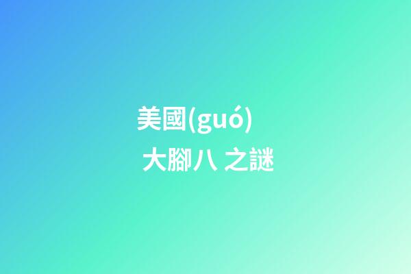 美國(guó) 大腳八 之謎